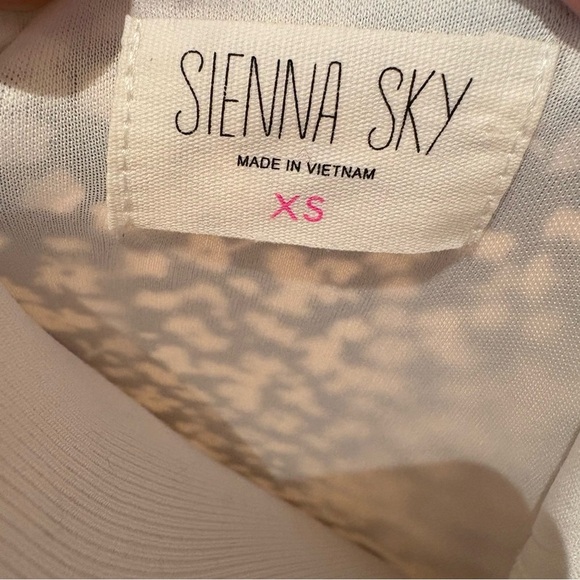 V-Neck Flowy Floral Viridian Summer Dress Wmn’s XS - Picture 11 of 11